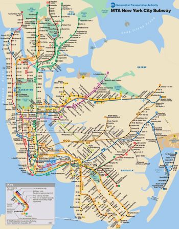 Plan de Métro de New York