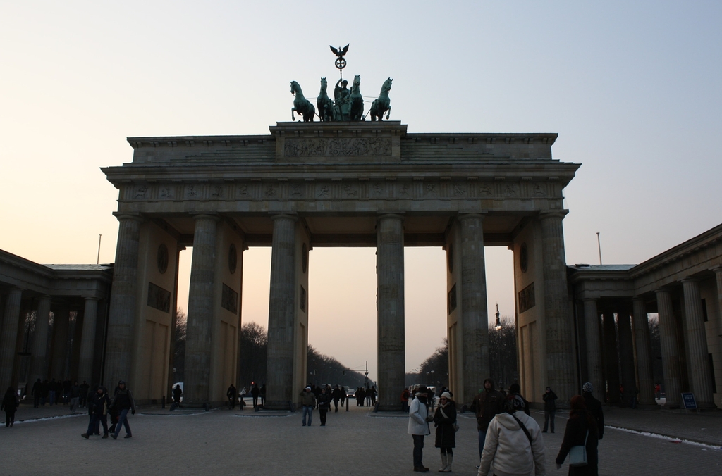 La porte de Brandebourg à Berlin