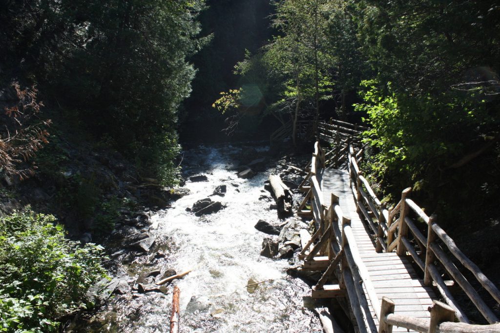 Le Canyon des Portes de l'Enfer au Canada