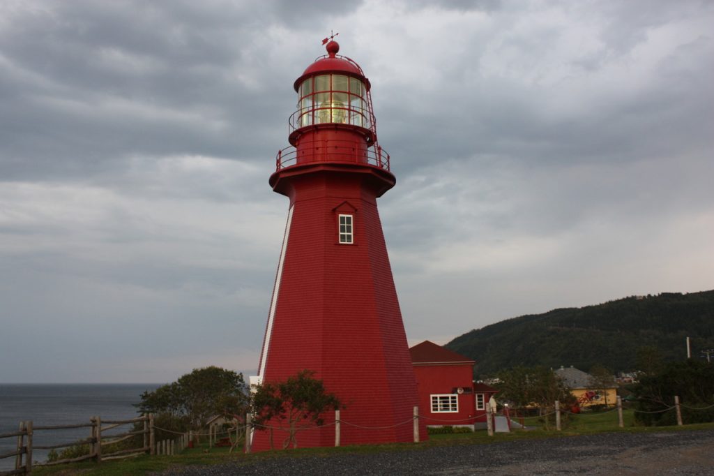 Le phare de La Martre au Canada