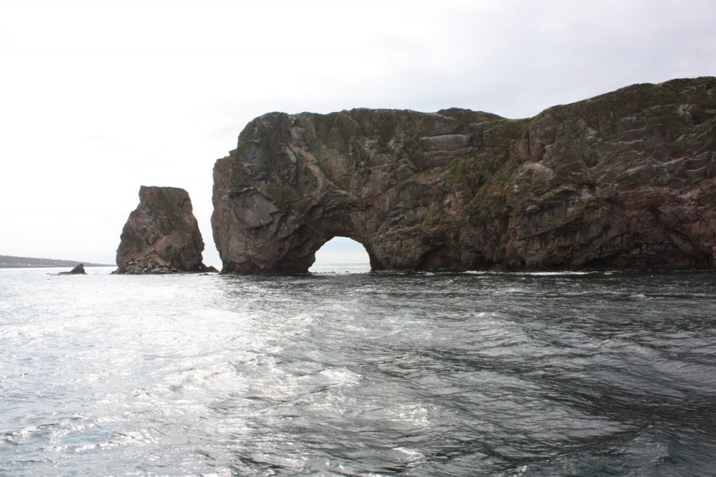 Le rocher Percé au Canada