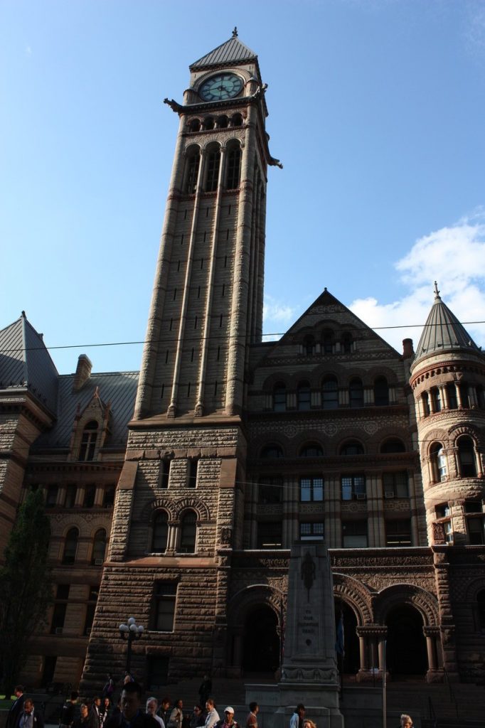 Ancienne Mairie de Toronto au Canada