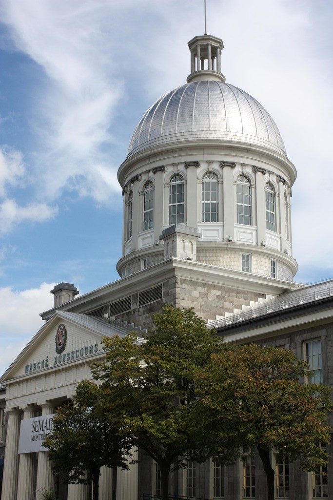 Marché Bonsecours à Montréal