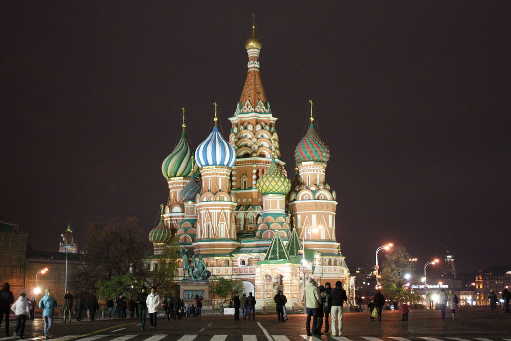 La Cathédrale Basile-le-Bienheureux à Moscou