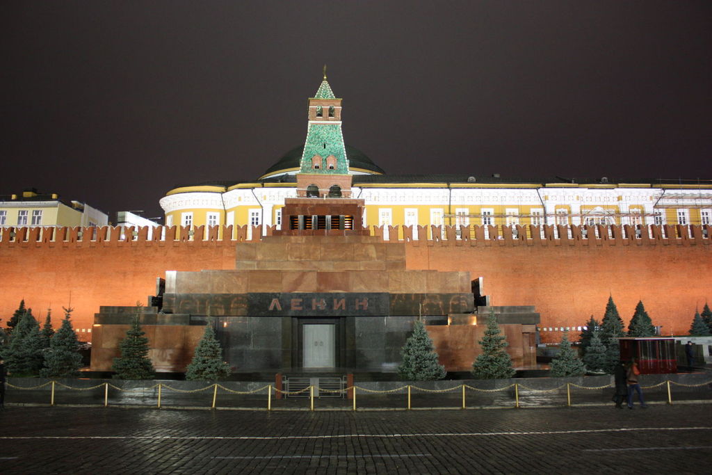 Le Mausolée de Lénine à Moscou