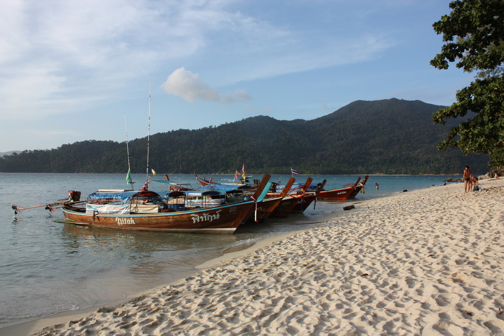 Les Long Tail Boat de Koh Phi Phi