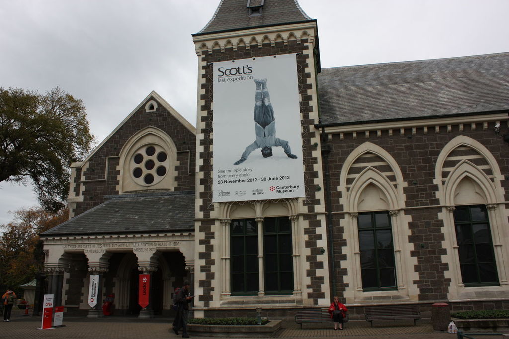 Canterbury Museum à Christchurh en Nouvelle-Zélande