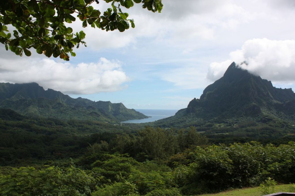 Plateau du Bounty à Moorea