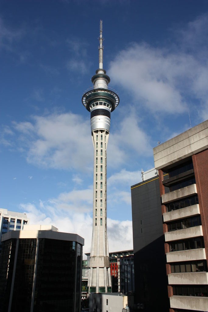 La Sky Tower à Auckland en Nouvelle-Zélande