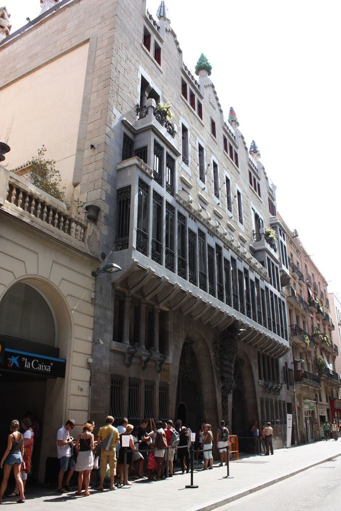 Palais Guëll à Barcelone en Espagne