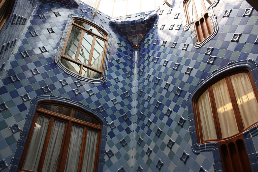 L'intérieur de la Casa Batllo à Barcelone