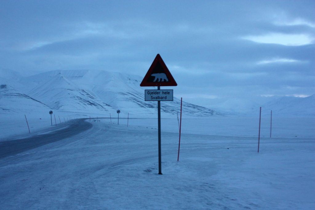 La zone sécurisée au Svalbard