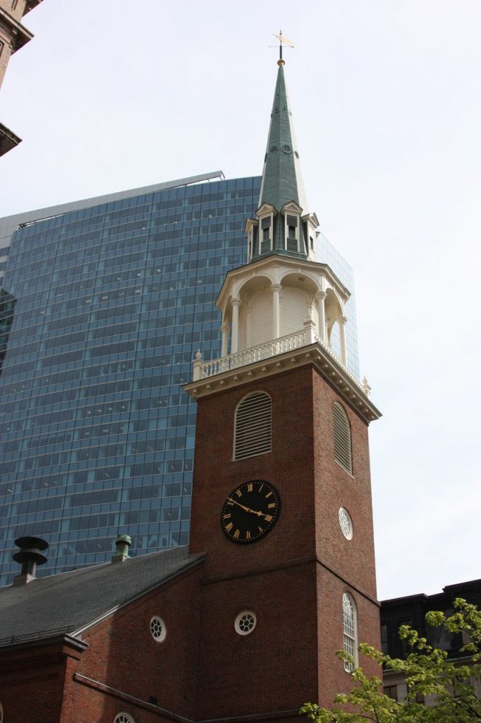 Old South Meeting House à Boston aux USA