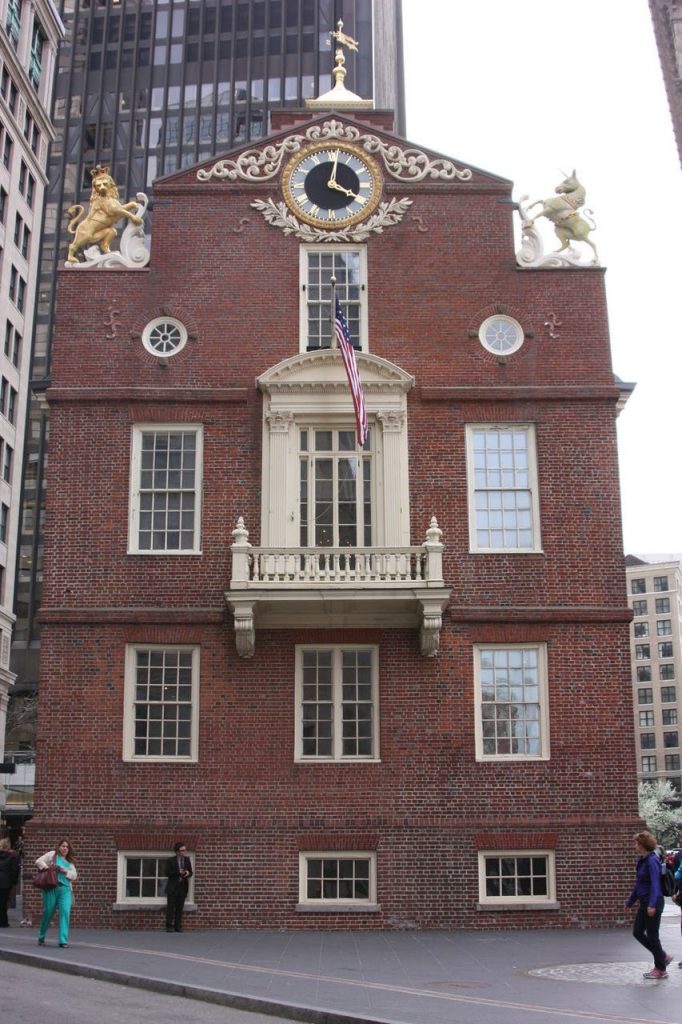 Old State House à Boston aux Etats-Unis