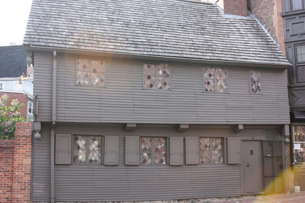 Maison de Paul Revere à Boston