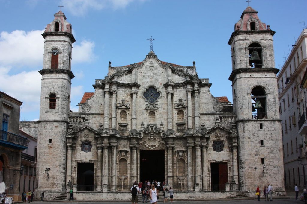 La Cathedrale de La Havane à Cuba