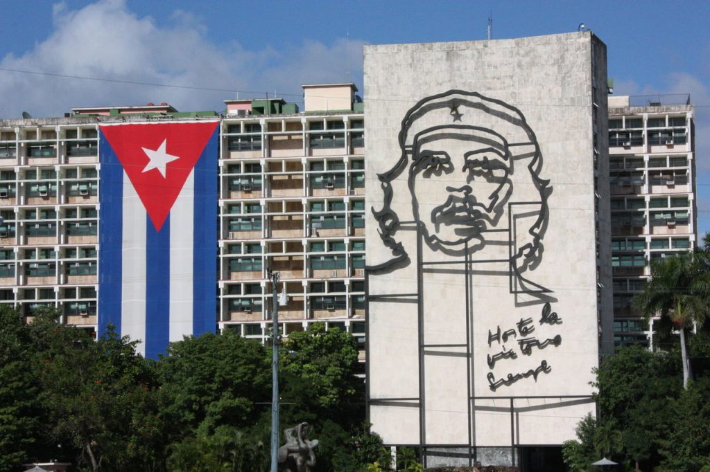 La Plaza de la Revolucion à Cuba