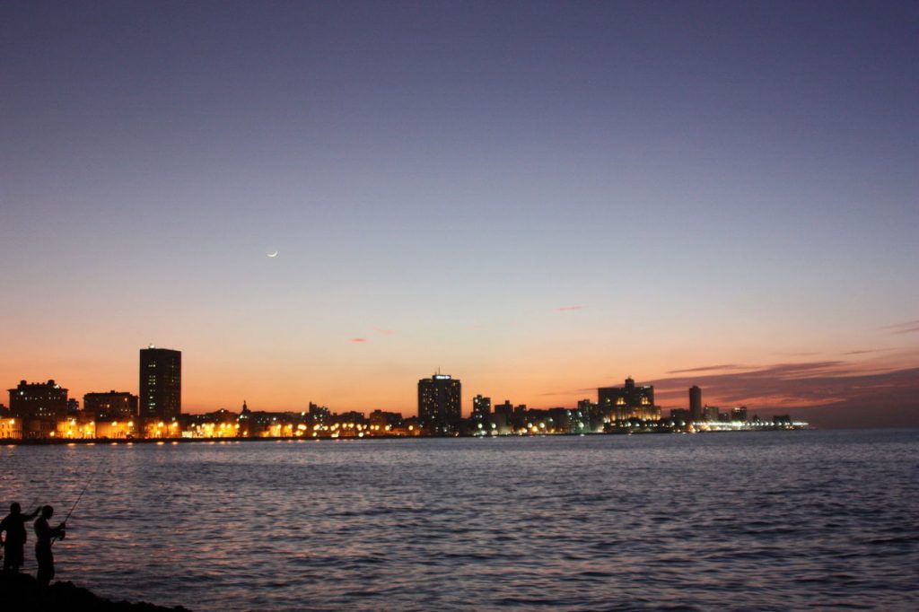 Le Malecon à Cuba