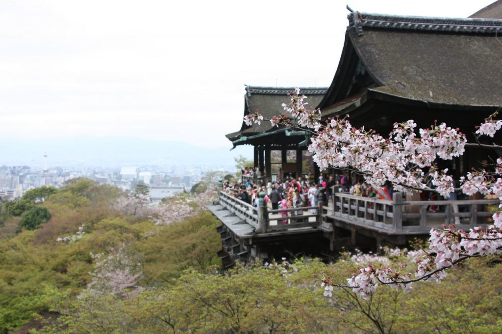 Kiyomizu-dera à Kyoto au Japon