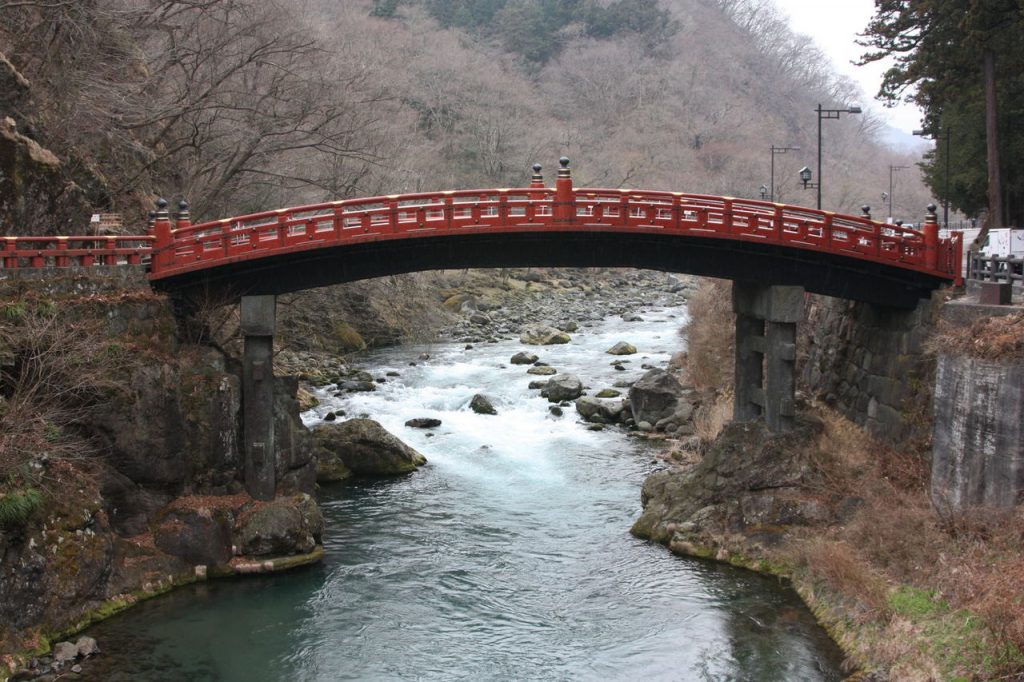 Le Pont de Shinkyo à Nikko