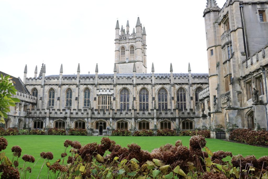 Great Tower de Magdalen à Oxford en Angleterre