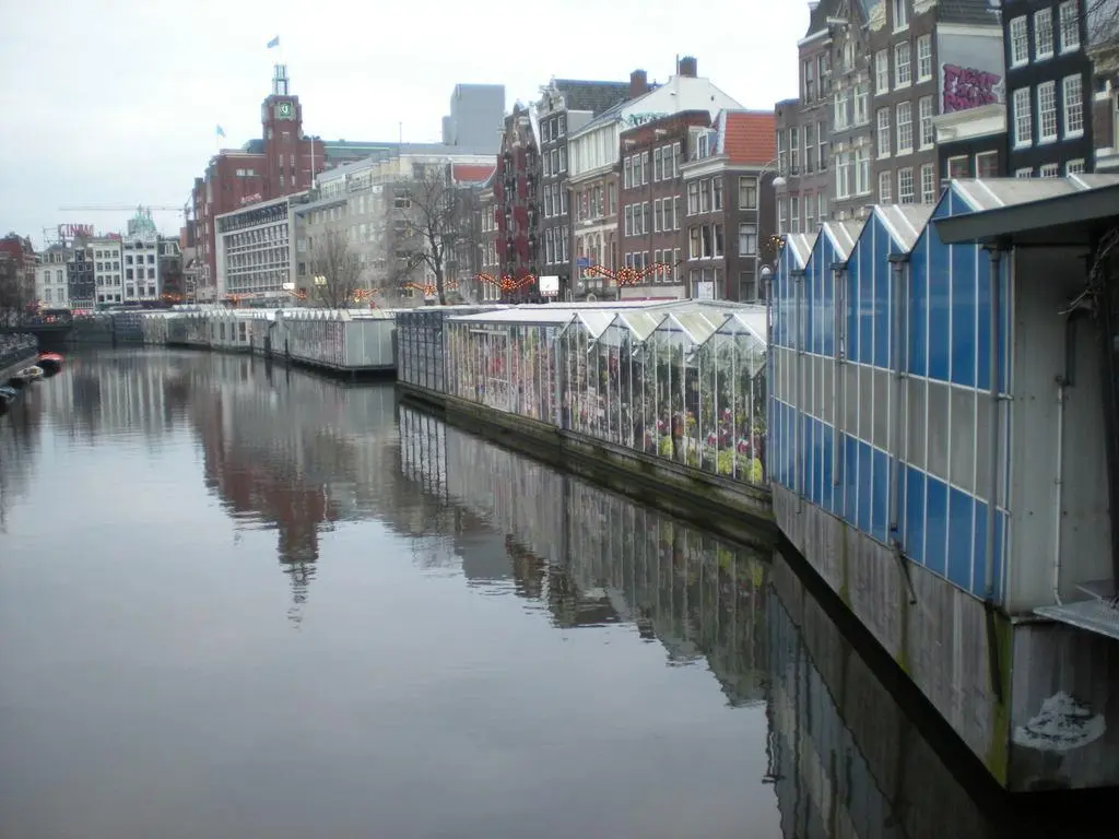 Marché aux fleurs d'Amsterdam