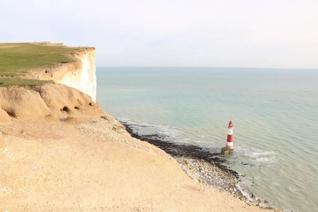 Vue sur les falaises de Beachy Head