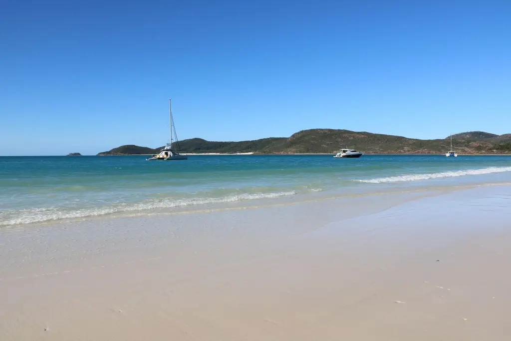 Sable blanc de Whitehaven Beach