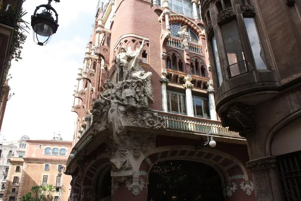 Palais de la musique catalane à Barcelone