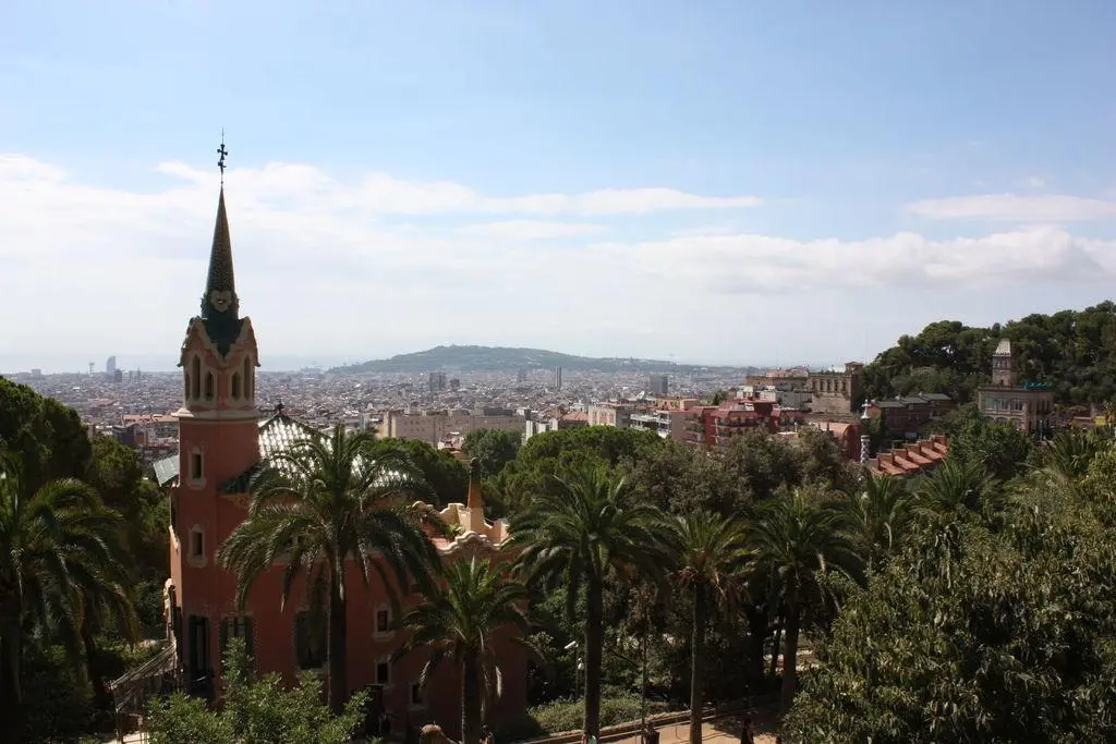 Le Parc Güell à Barcelone