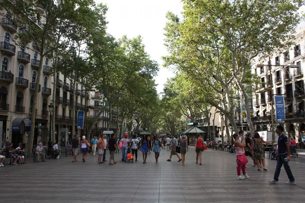 La Rambla de Barcelone