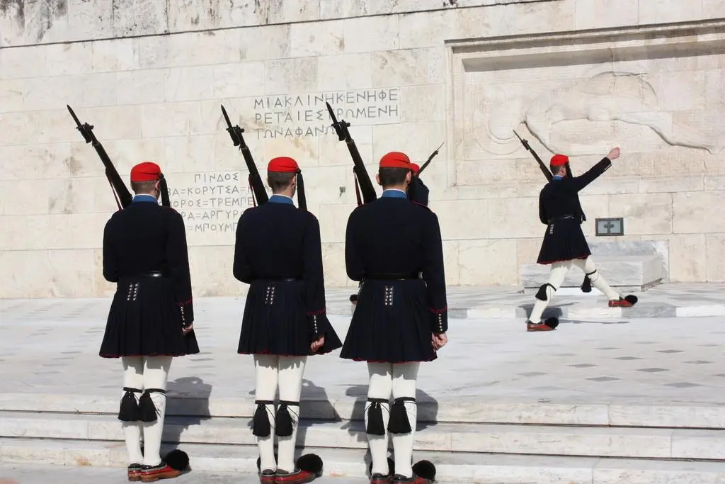 La place Syntagma à Athènes
