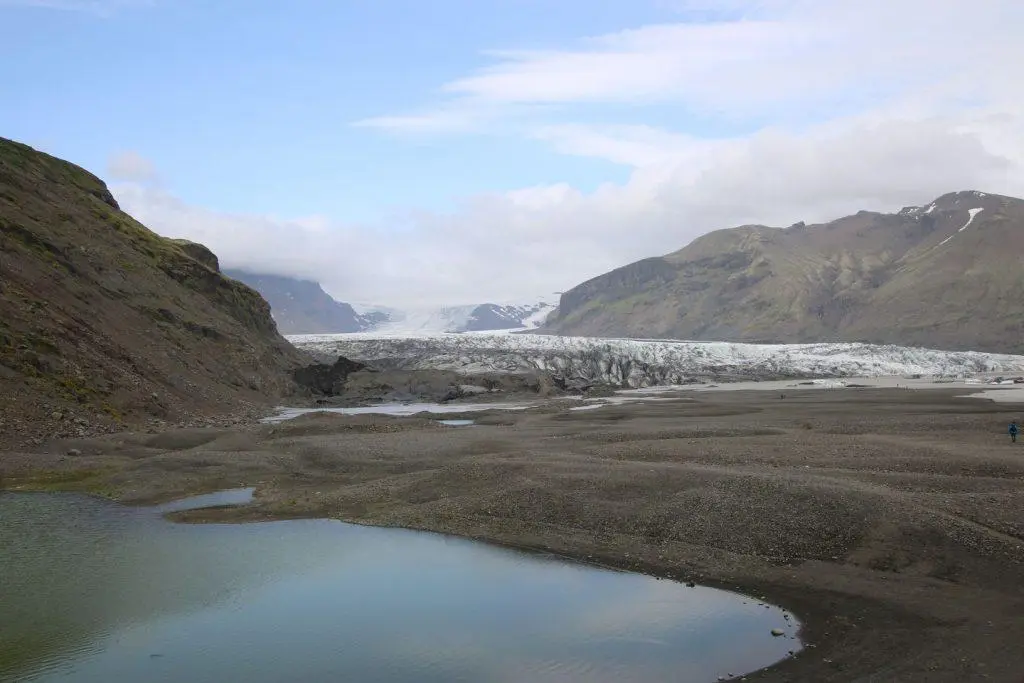Skaftafellsjökull vu d'un autre angle