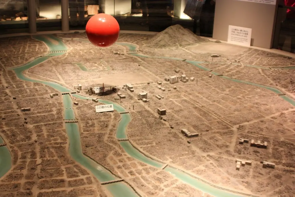 Exposition du musée de la paix à Hiroshima