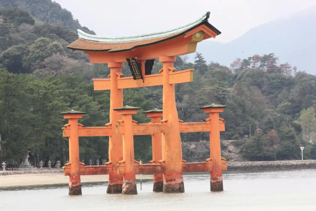 Le grand torii de Miyajima