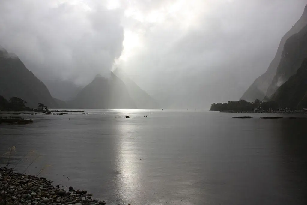 Milford Sound sous la brume