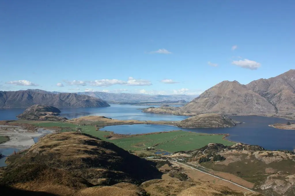 Vue depuis le Diamond Lake Track
