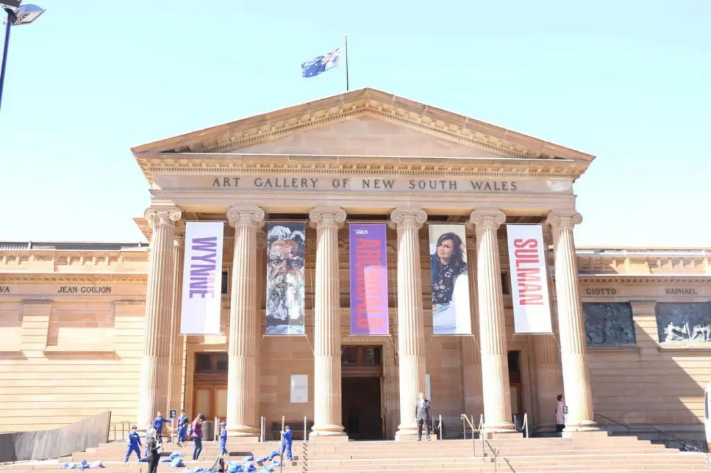 Salle de l'Art Gallery of New South Wales à Sydney