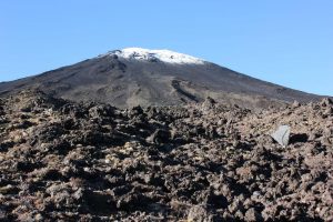 Le mont Ngauruhoe dans le parc national de Tongariro