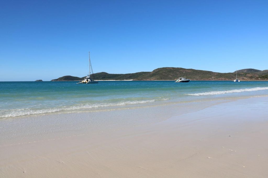 Sable blanc de Whitehaven Beach