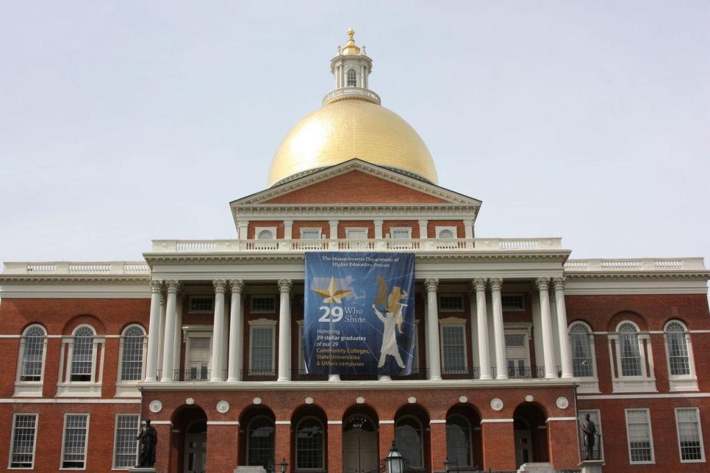 Massachusetts State House à Boston