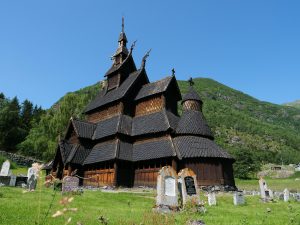 Église en bois de Borgund Stavkyrkje en Norvège