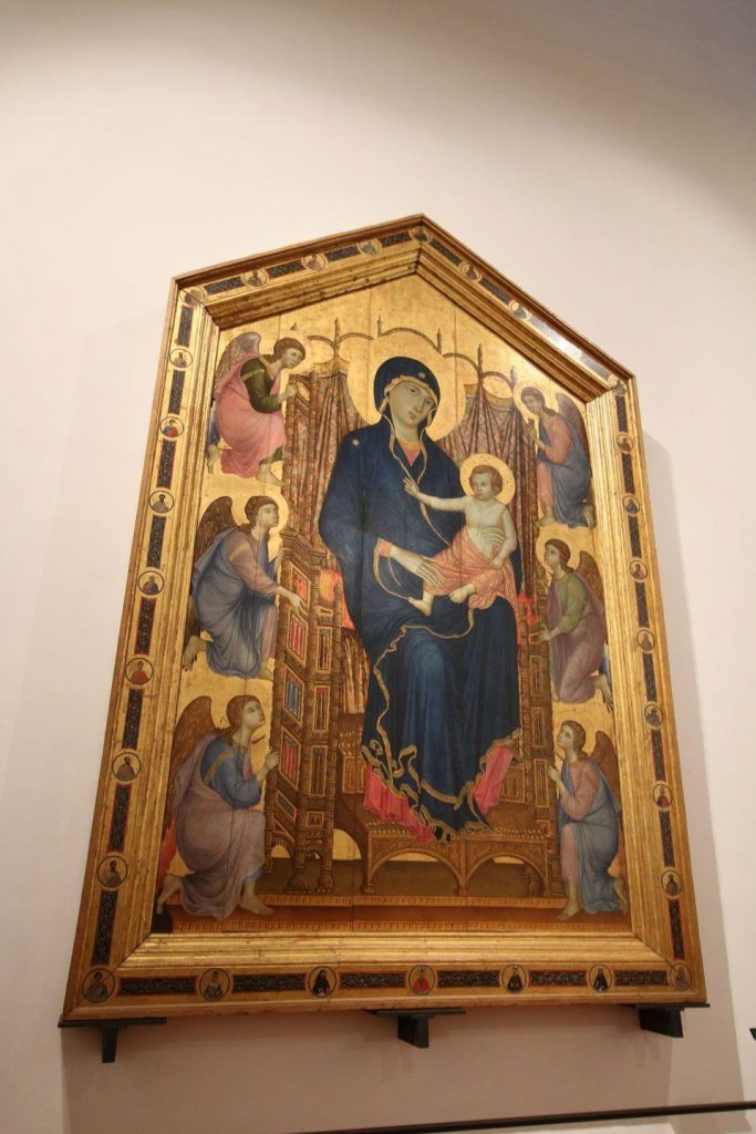 Dans la Galleria degli Uffizi