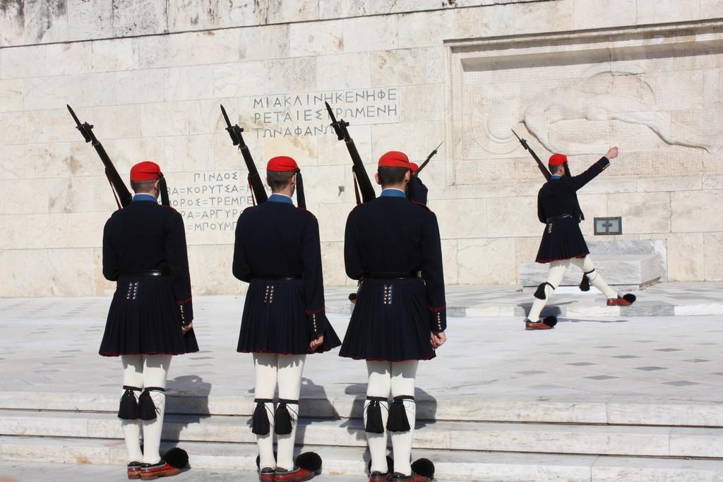 La place Syntagma à Athènes