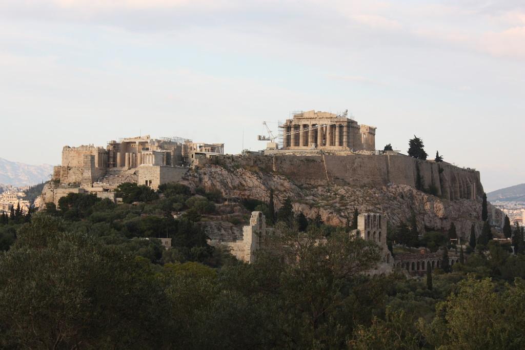 Vue sur Athènes depuis l’Acropole