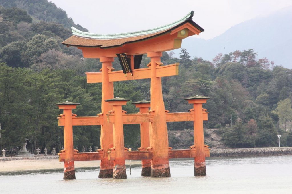 Le grand torii de Miyajima