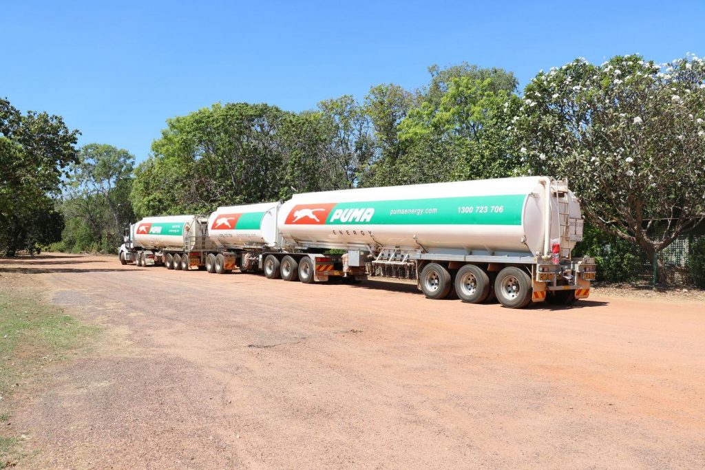 Road train vers Kakadu