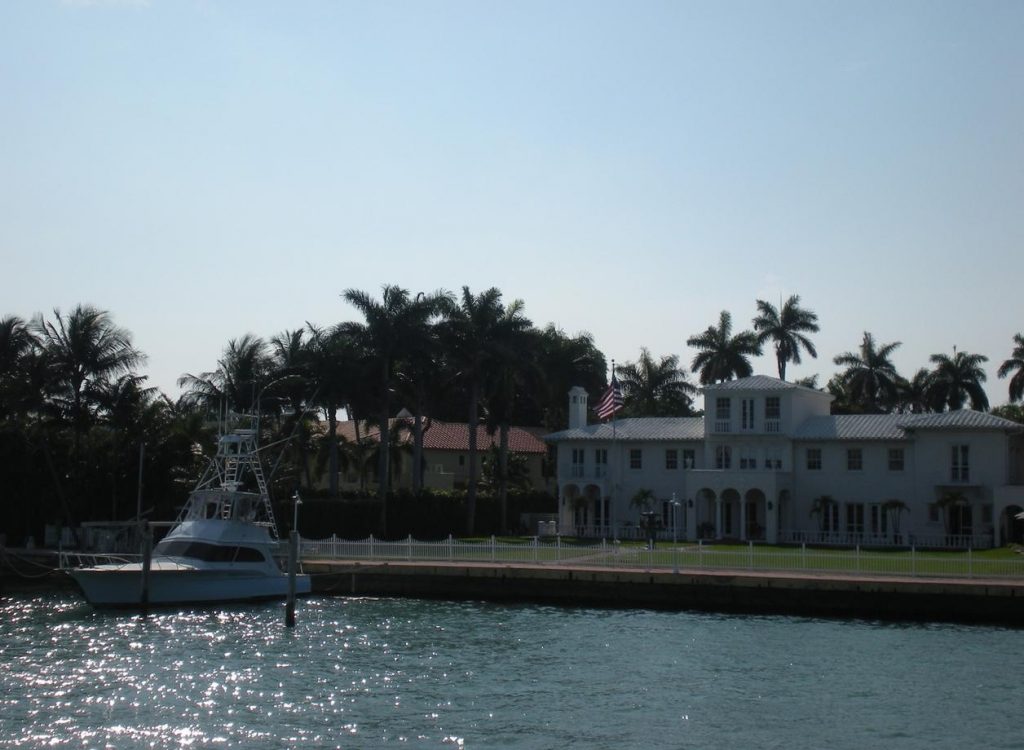 Vue sur Star Island a Miami