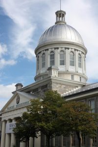 Marché Bonsecours dans le Vieux-Montréal