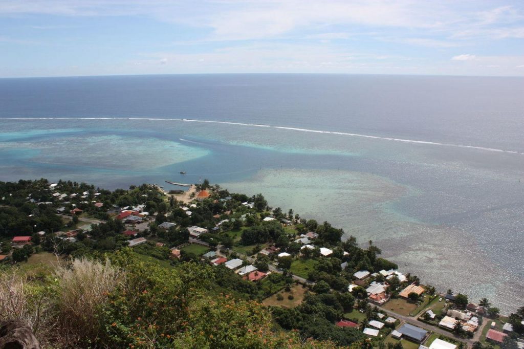 Belvédère du cratère à Moorea